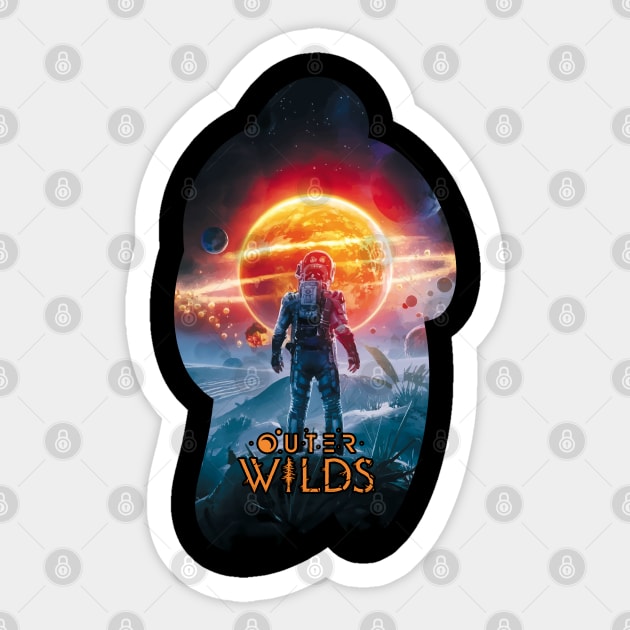 Outer Wilds Sticker by Cutetopia